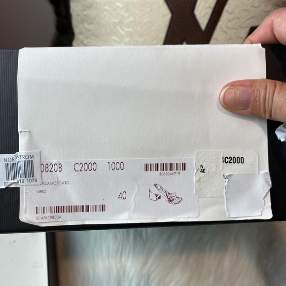 Gucci Marmont Fringe Pumps- Suede block heel - Picture 8 of 8